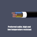 32A/3Phase 22Kw Type 2 To Type 2 Charging Cable