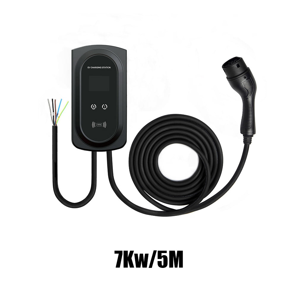 Touch Wallbox Charger: 7Kw 1 Phases