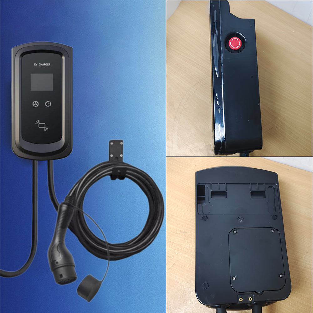 Touch Wallbox Charger: 7Kw 1 Phases