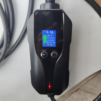 Adjustable Portable EV Charger: Timing Function Upgraded