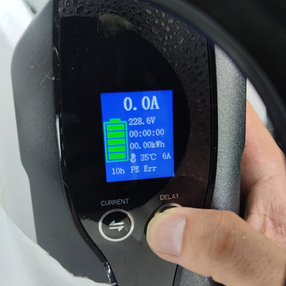 Adjustable Portable EV Charger: Timing Function Upgraded