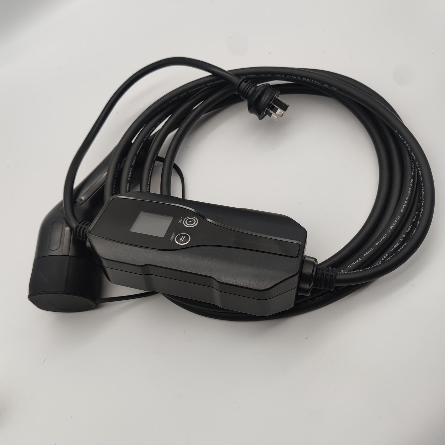 Adjustable Portable EV Charger: Timing Function Upgraded