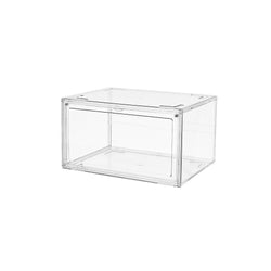 Shoe Display Box Clear Container Stackable Boxes Storage Case
