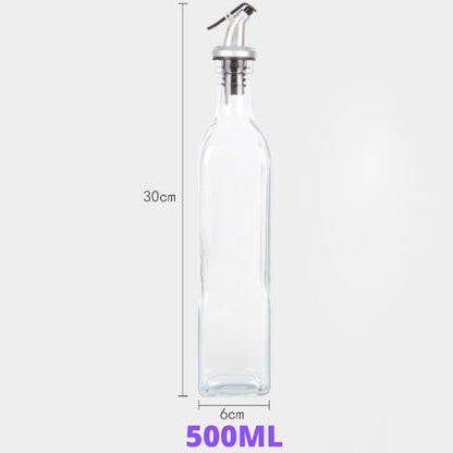 500ml Glass Oil Vinegar Pourer Set 4PCS