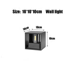 Waterproof Led Wall Light Cube Sconce