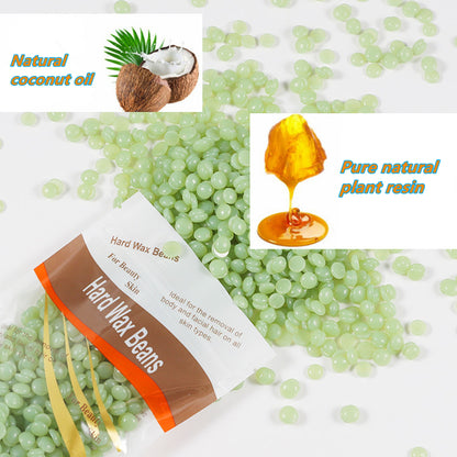 Hard Wax Beans Remover With 20 Wooden Sticks
