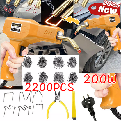 Heavy-Duty Plastic Welder with Hot Stapler - Bumper Repair Kit