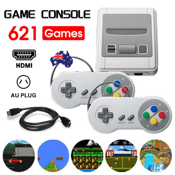  Retro Classic Mini Handheld Game Console (621-In-1, Tv Hdmi)