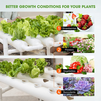 Hydroponic Grow Tool Kit: Efficient Vegetable Garden System