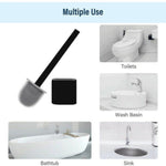 Creative Cleaning Brush With Holder (2Pcs)