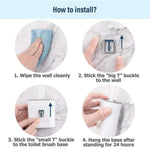 Creative Cleaning Brush With Holder (2Pcs)