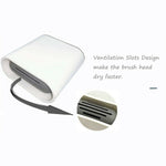 Creative Cleaning Brush With Holder (2Pcs, Toilet Silicone Bristles)