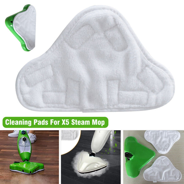  5Pcs Washable Cleaning Pads For X5 Steam Mop
