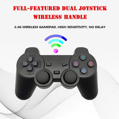 64G Retro Classic Video Game Console with 2 Wireless Controllers