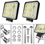 10PCS 80W CREE LED Flood Work Lights Versatile Lighting for Boat and Camping