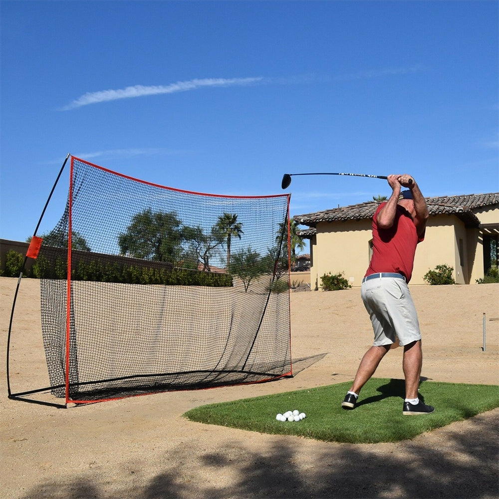 Golf Swing Trainer Massive Net For Practice Anywhere