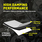 Car Automotive Sound Deadener Heat Insulation Foam - 12 Sheets