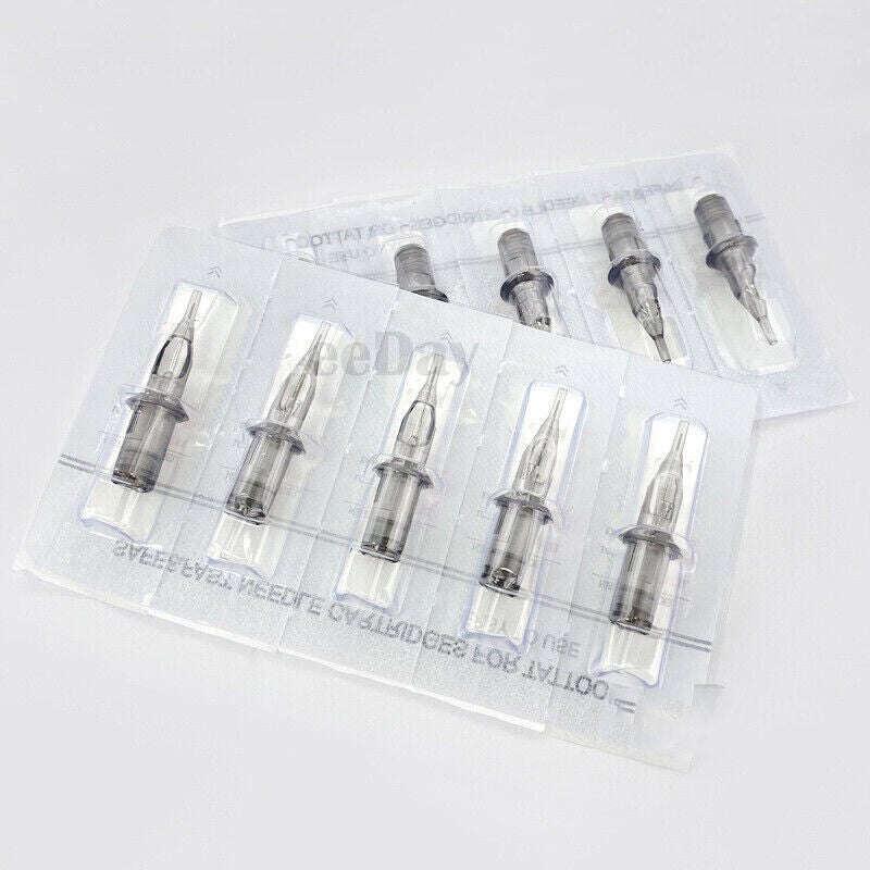 Rotary Tattoo Pen Kit Wireless Motor, 7 Inks, 20 Needles, 1 Battery