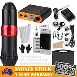 Complete Tattoo Kit Upgrade: Rotary Pen & Practice Skin Set