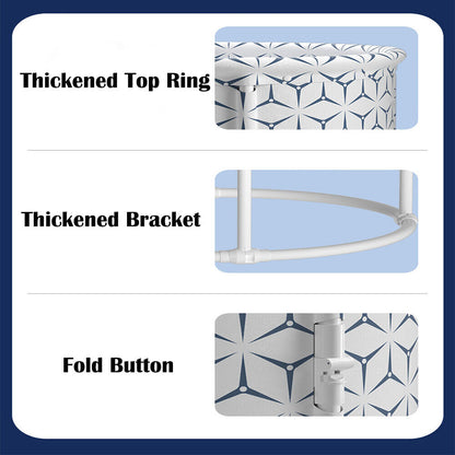 One-Click Collapse Bathtub: Upgraded Foldable Spa Bath