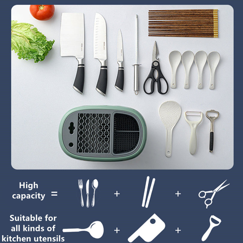 Knife Holder Household Drainage Knife Storage Rack Table Rack