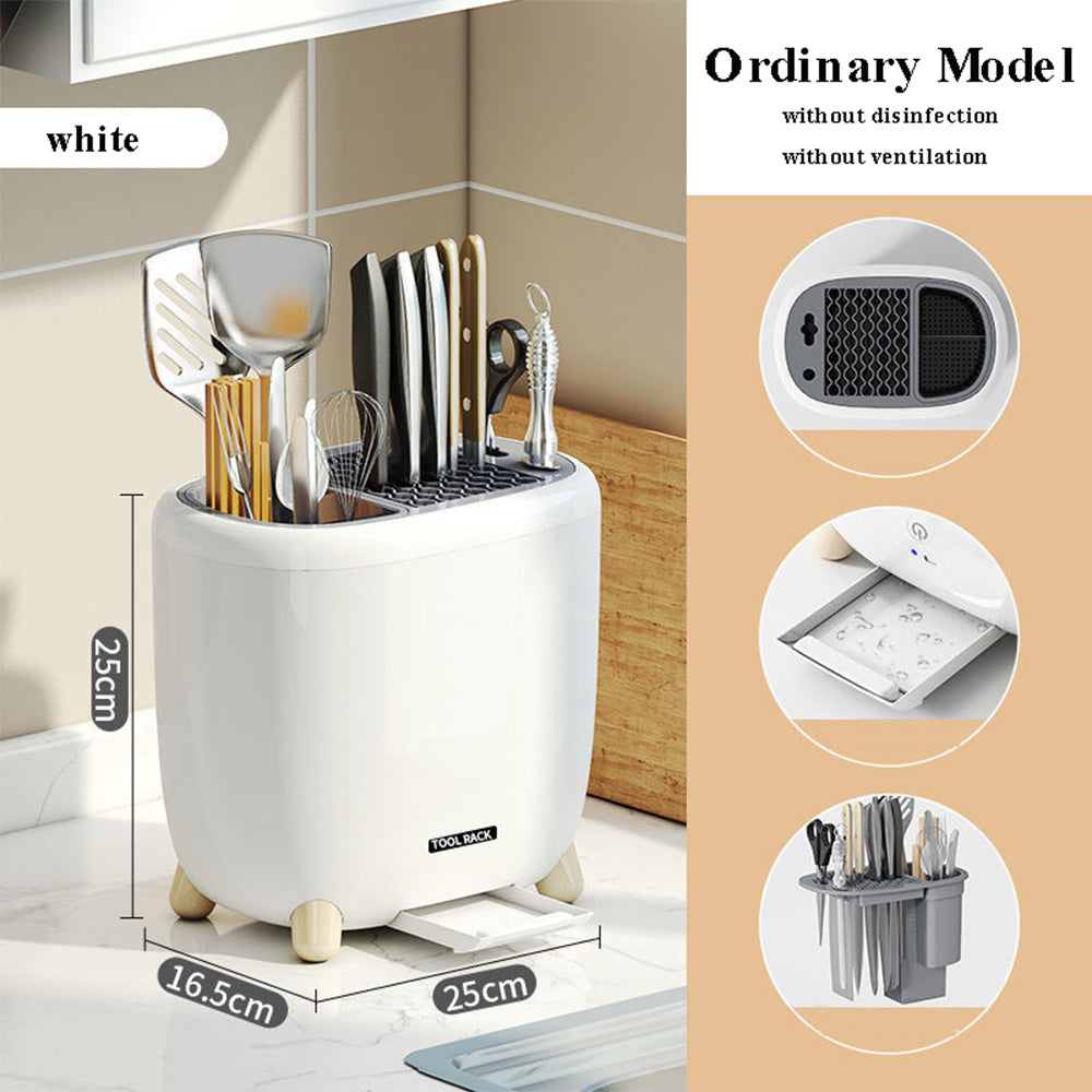Knife Holder Multifunctional Drainage Knife Storage Rack Table Rack