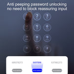 Digital Smart Door Lock Fingerprint Key Card Password Electronic Home Lock
