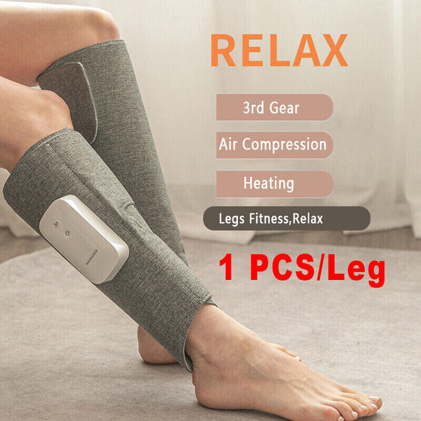 Heated Air Compression Leg Massager For Circulation