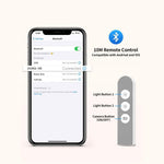 Led Portable Phone Holder Stand With Wireless Remote Fill Light