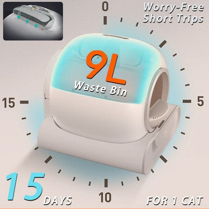 Self Cleaning Cat Litter Box Smart App 65L | Home & Living