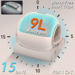 Self Cleaning Cat Litter Box Smart App 65L | Home & Living