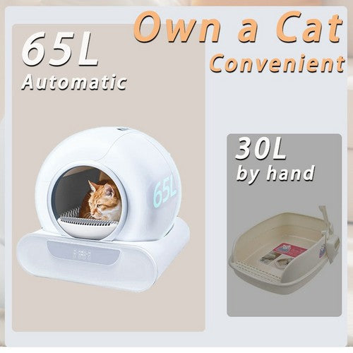Self Cleaning Cat Litter Box Smart App 65L | Home & Living