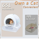 Self Cleaning Cat Litter Box Smart App 65L | Home & Living