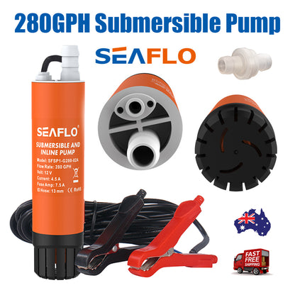 Boat Caravan Inline Water Pump