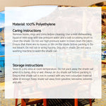 Waterproof Shade Sail Awning Canopy Triangle, Rectangle