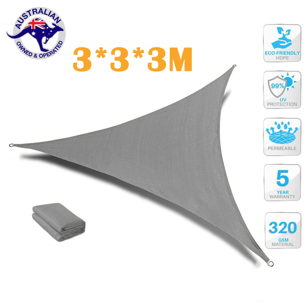  Heavy Duty Waterproof Sun Shade Sail Hdpe