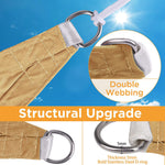 Heavy Duty Waterproof Sun Shade Sail 320Gsm Hdpe