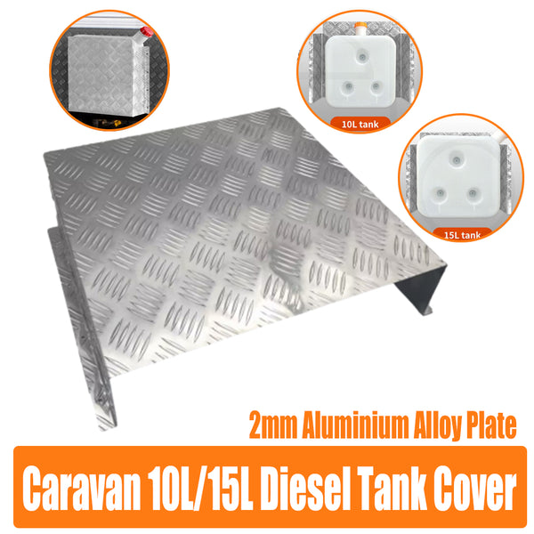  2Mm Aluminium Caravan Diesel Tank Cover 10L/15L