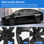 4Pcs 19Inch Black Wheel Cover Caps For Tesla Model Y