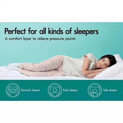 Luxury Pillowtop Mattress Topper Queen