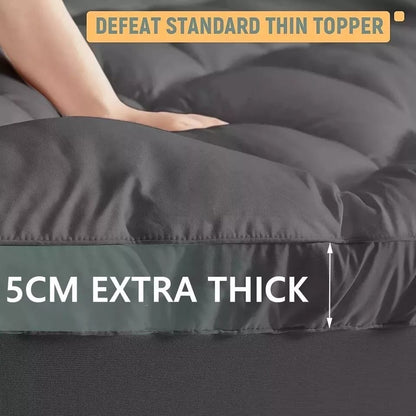 Luxury Pillowtop Mattress Topper Queen