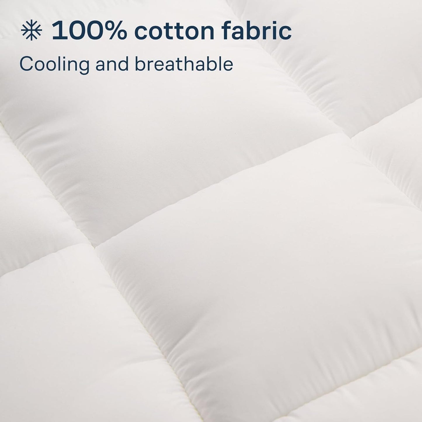 Mattress Topper King Size Pillowtop 183x203cm