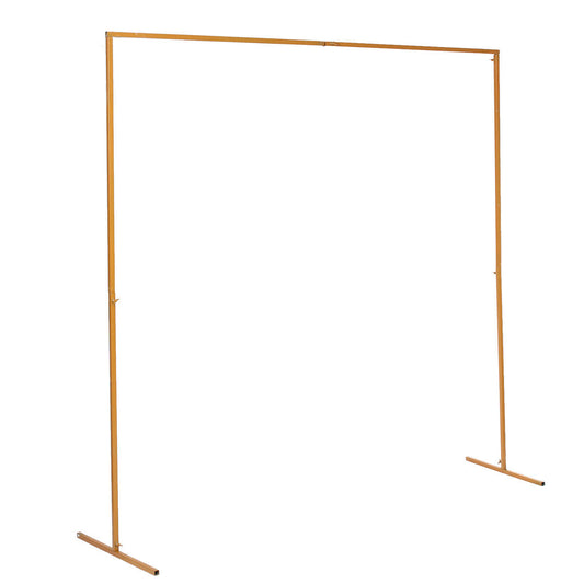 Golden Square Flower Arch Backdrop: 2.2M