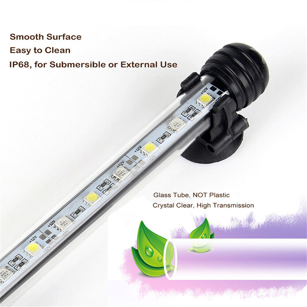 21 Led Aquarium Fish Tank Light Bar 38Cm White