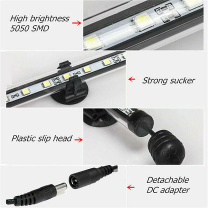21 Led Aquarium Fish Tank Light Bar 38Cm White