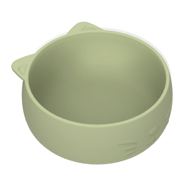  Riley Silicone Bowl - Pink Clay/Olive Green/Avocado Cream