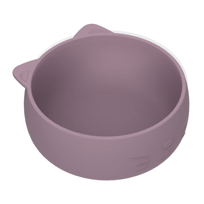 Riley Silicone Bowl - Pink Clay/Olive Green/Avocado Cream
