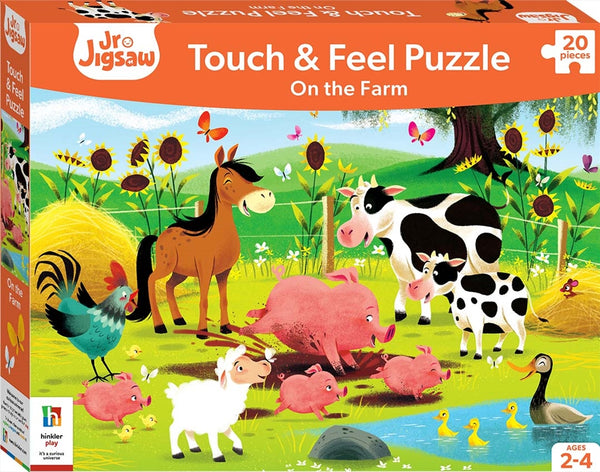  Jigsaw Touch And Feel: On The Farm