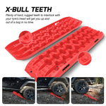 Gen3.0 4Wd Sand Mud Snow Truck Recovery Tracks With Reindeer Car Antlers (2Pcs)
