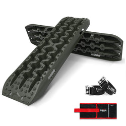 Gen3.0 Olive Offroad Vehicle 4X4 Recovery Tracks Boards (2Pcs)